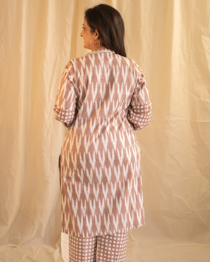 Nutmeg ikkat co-ord set - Image 2