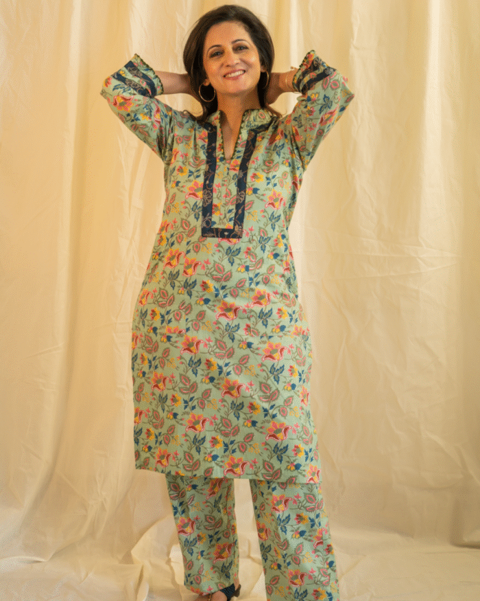 The kurta mandarian collar - Image 1