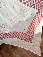 Mint Hand Block Printed Unstitched Suit - Image 3