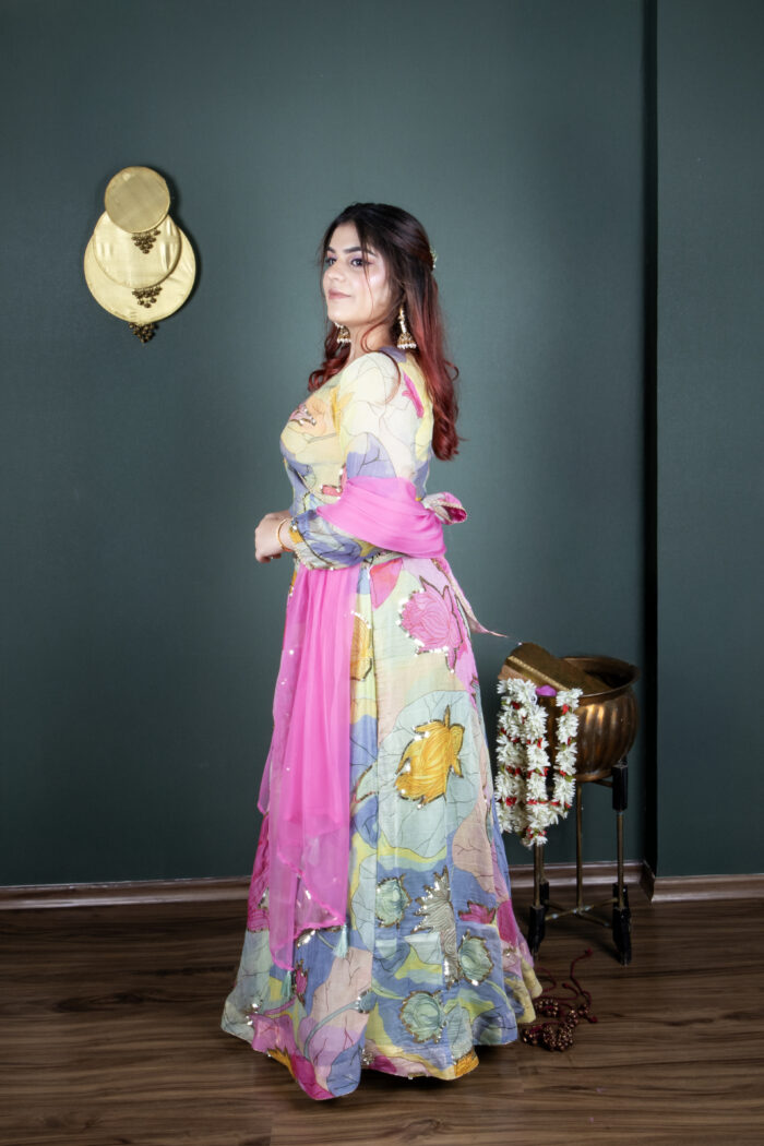 Lotus Bloom Lehenga - Image 3