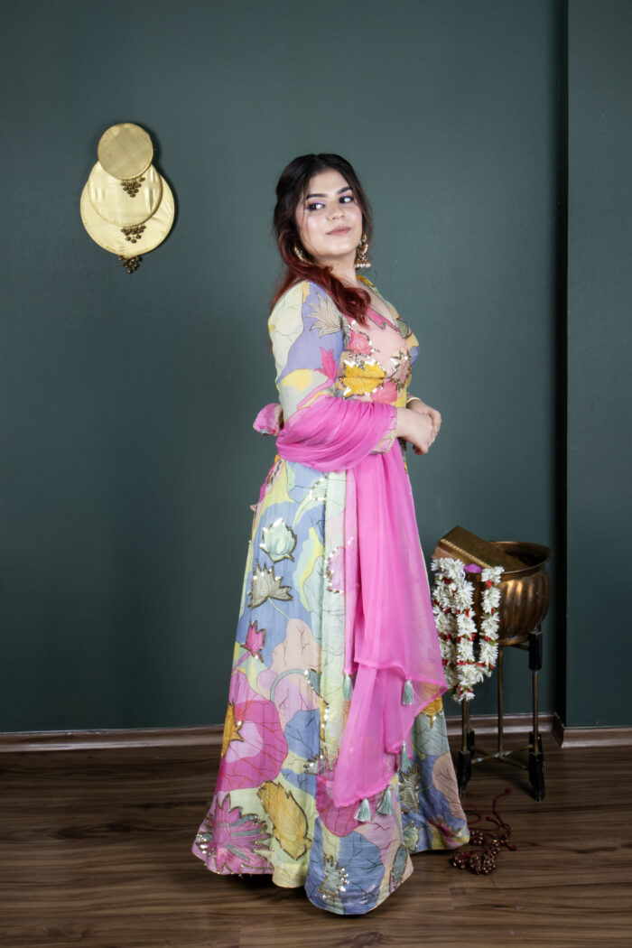 Lotus Bloom Lehenga - Image 2