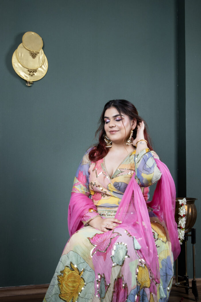 Lotus Bloom Lehenga - Image 4