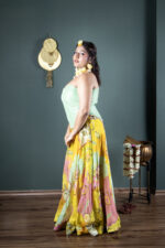 Citrus Charm Lehenga - Image 3
