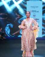 Light Peach Anarkali Set