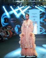 Light Peach Anarkali Set - Image 2