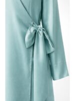 Jade Green Wrapover Top - Image 2